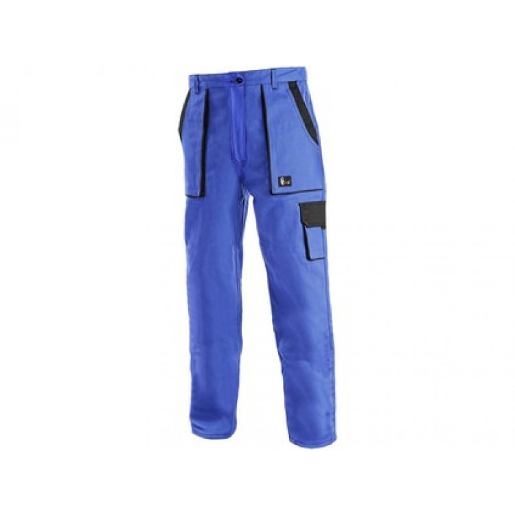 Dámske montérkové nohavice do pása CXS luxy ELENA, modro-čierna